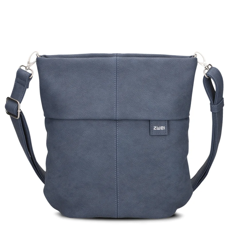 zwei Mademoiselle M90 - Umhängetasche 28 cm (nubuk-blue)