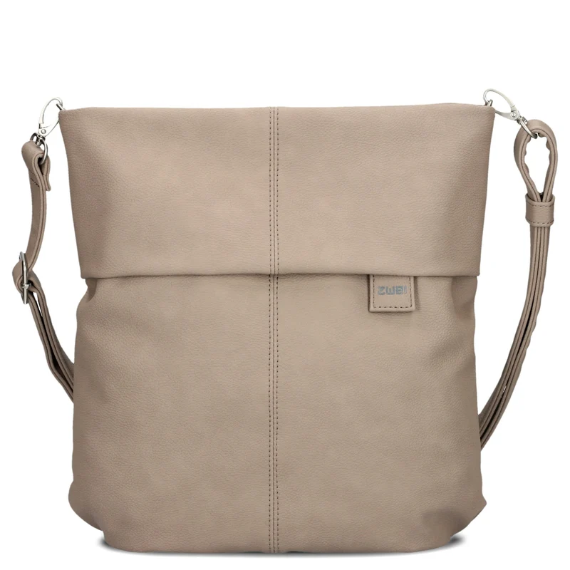 zwei Mademoiselle M12 - Schultertasche 32 cm (nubuk-cappuccino)