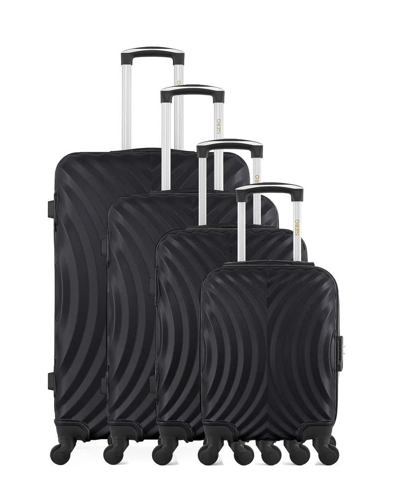 HERO – 4er-Set: Hartschalenkoffer LAGOS-M