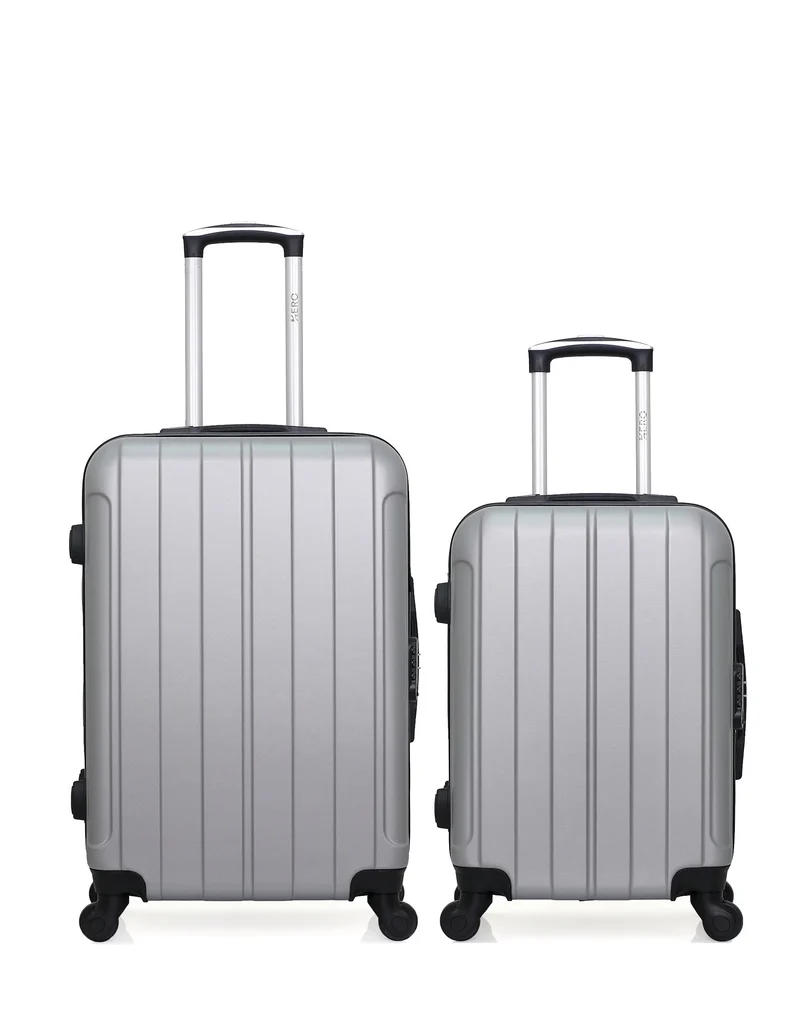HERO – 2er-Pack: Mittelgroßer Koffer und Handgepäck FOGO