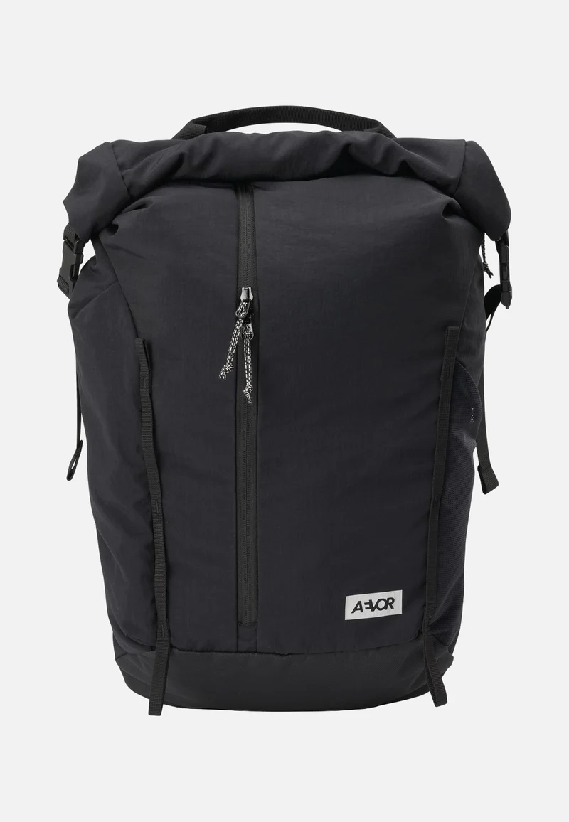 Active Pack Black - Rolltop Rucksack