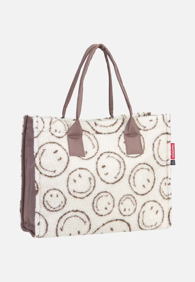 Daily Shopper Smiley® Teddy Chocolate - Tote Bag