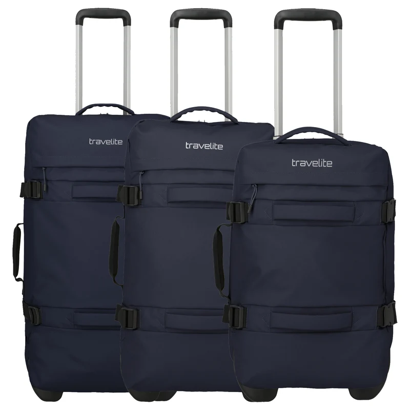 Travelite Bolonia - Rollenreisetasche Set 3tlg. (navy)