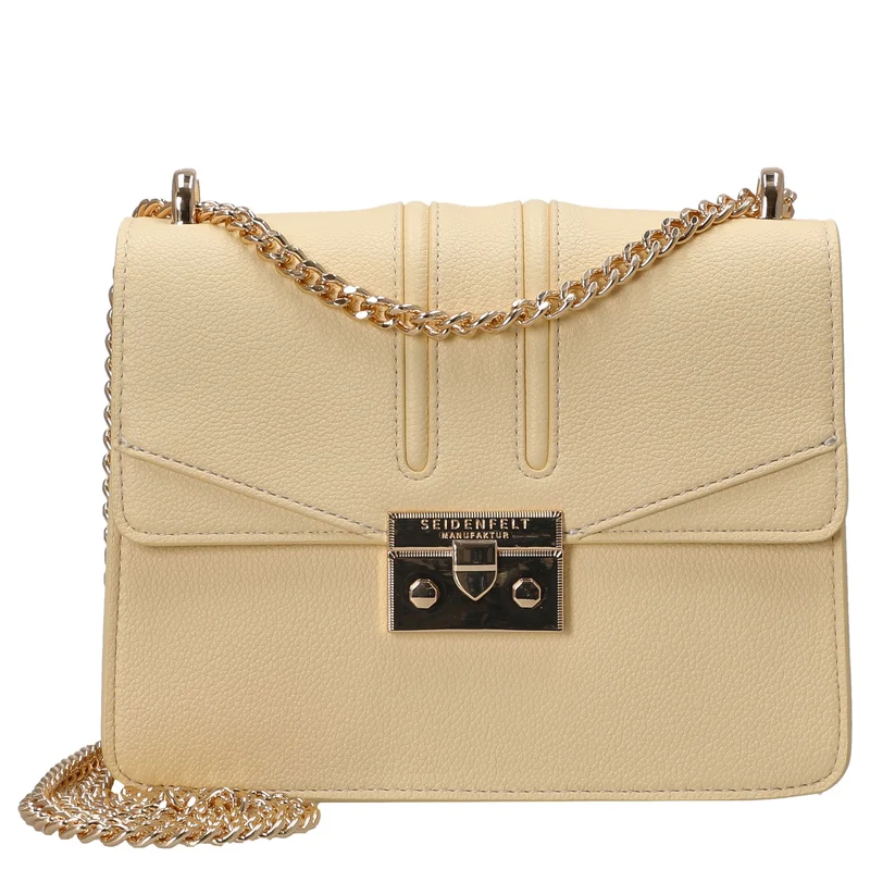 Seidenfelt Roros - Schultertasche 21 cm (butter-yellow)