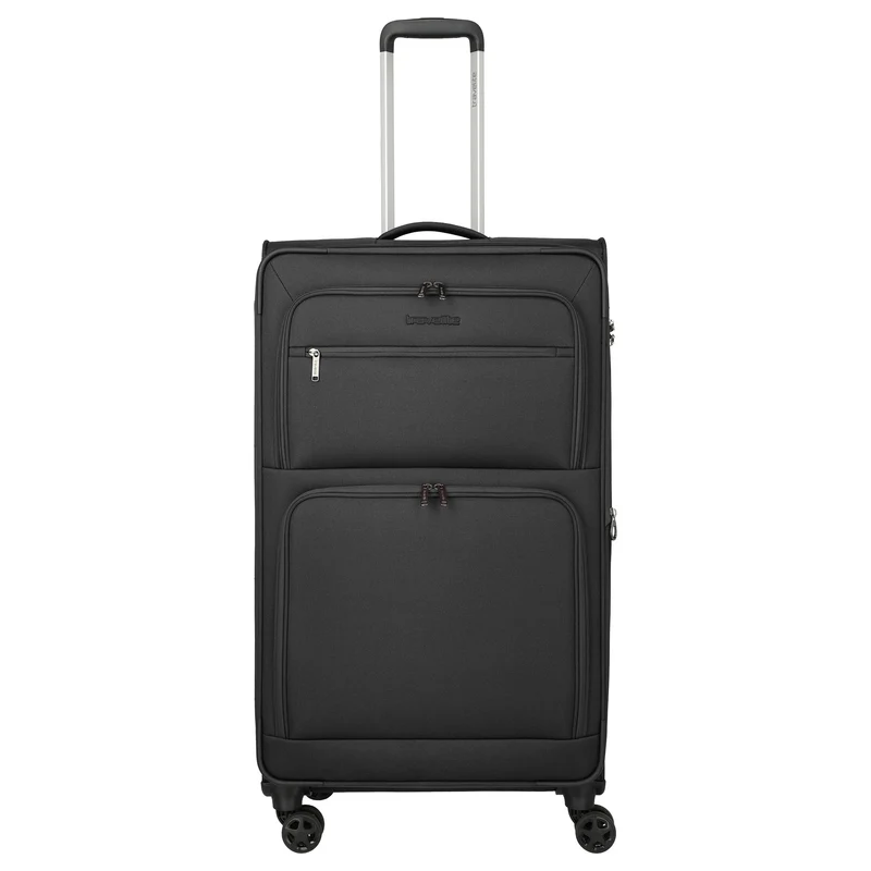 Travelite Cubis - 4-Rollen-Trolley 83 cm erw. (anthracite)