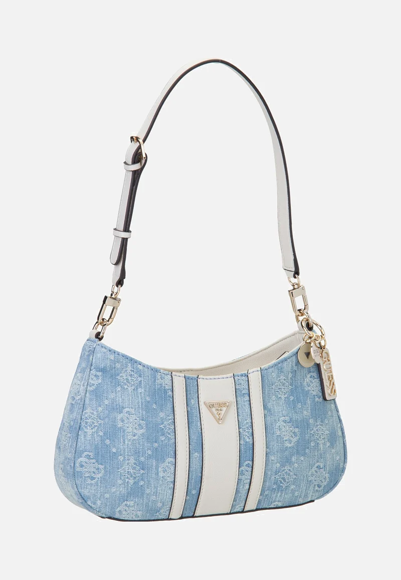 Noelle II Top Zip 72180 Denim Logo - Schultertasche