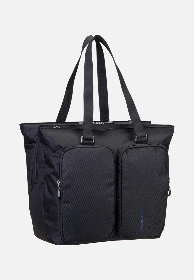 MD20 Double Zip QMT73 Black - Shopper