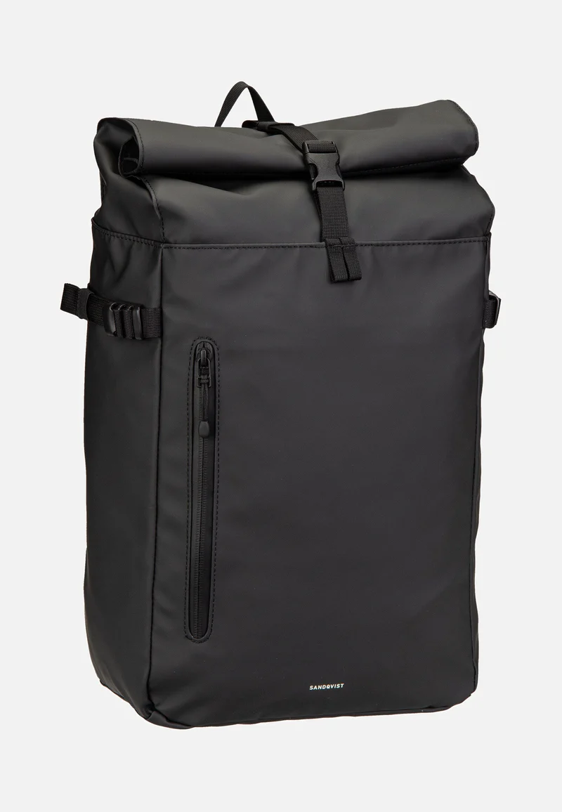 Stream Slim Rolltop M Black - Rucksack