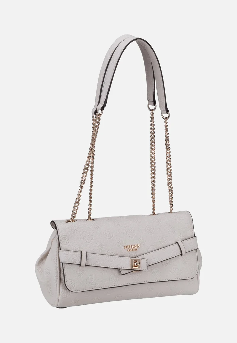 Ella Logo Convertible Flap 46210 Stone Logo - Abendtasche