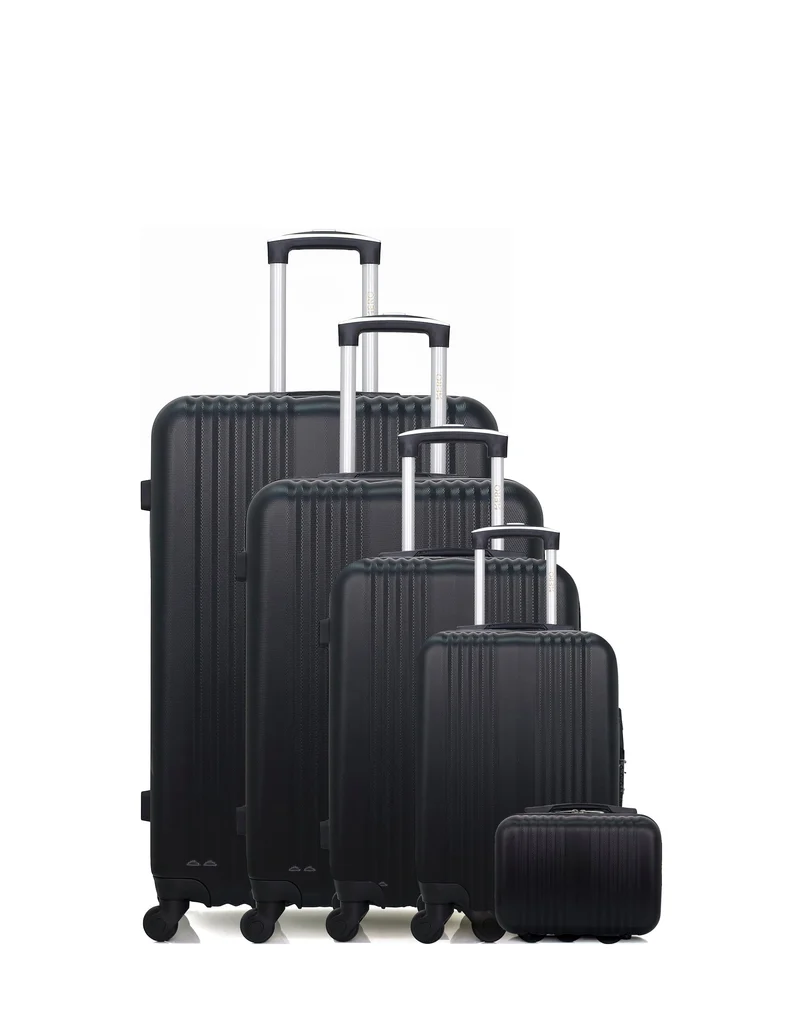HERO – 5er-Set: Hartschalenkoffer LIPARI U