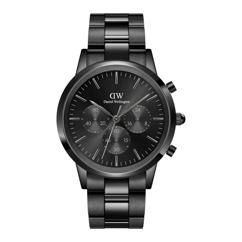 Daniel Wellington Iconic Link herren Uhr Schwarz DW00100642