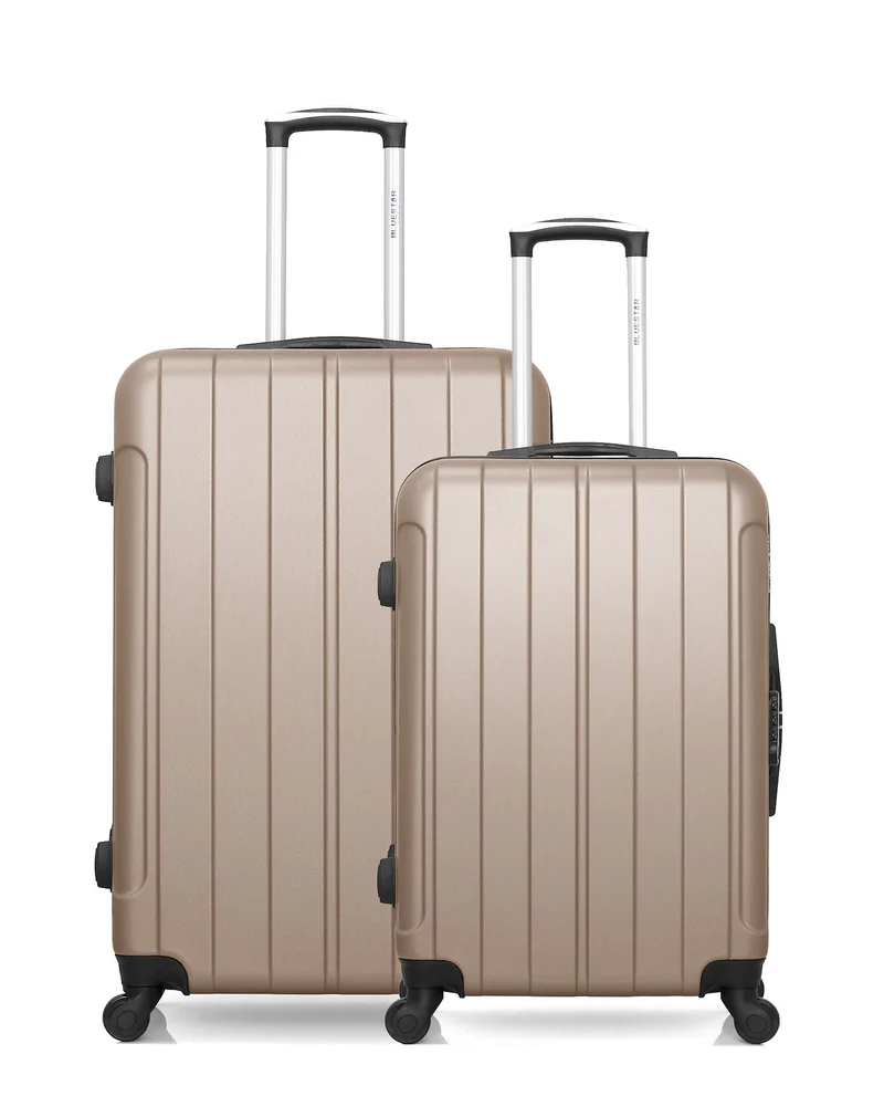 BLUESTAR – 2er-Pack: Großer Koffer und mittelgroßer Koffer NAPOLI
