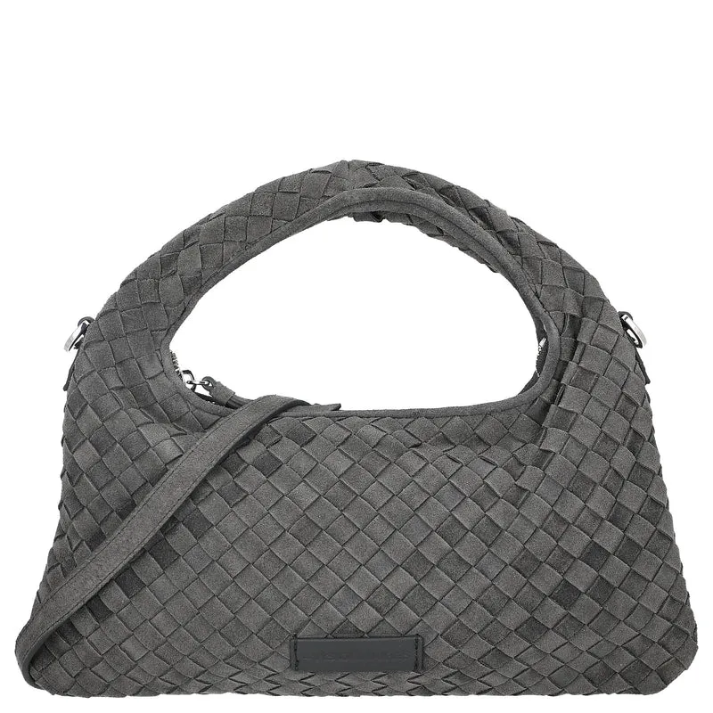 Les Visionnaires Sadie Weave Cozy - Umhängetasche 39 cm (asphalte)