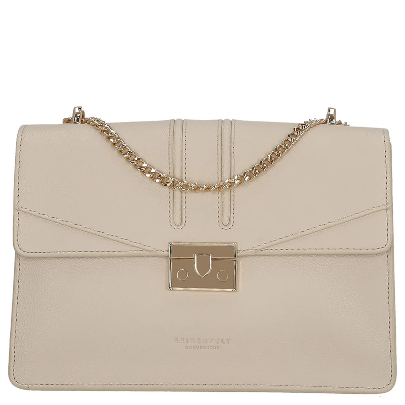 Seidenfelt Roros Big - Schultertasche 28 cm (tofu beige)
