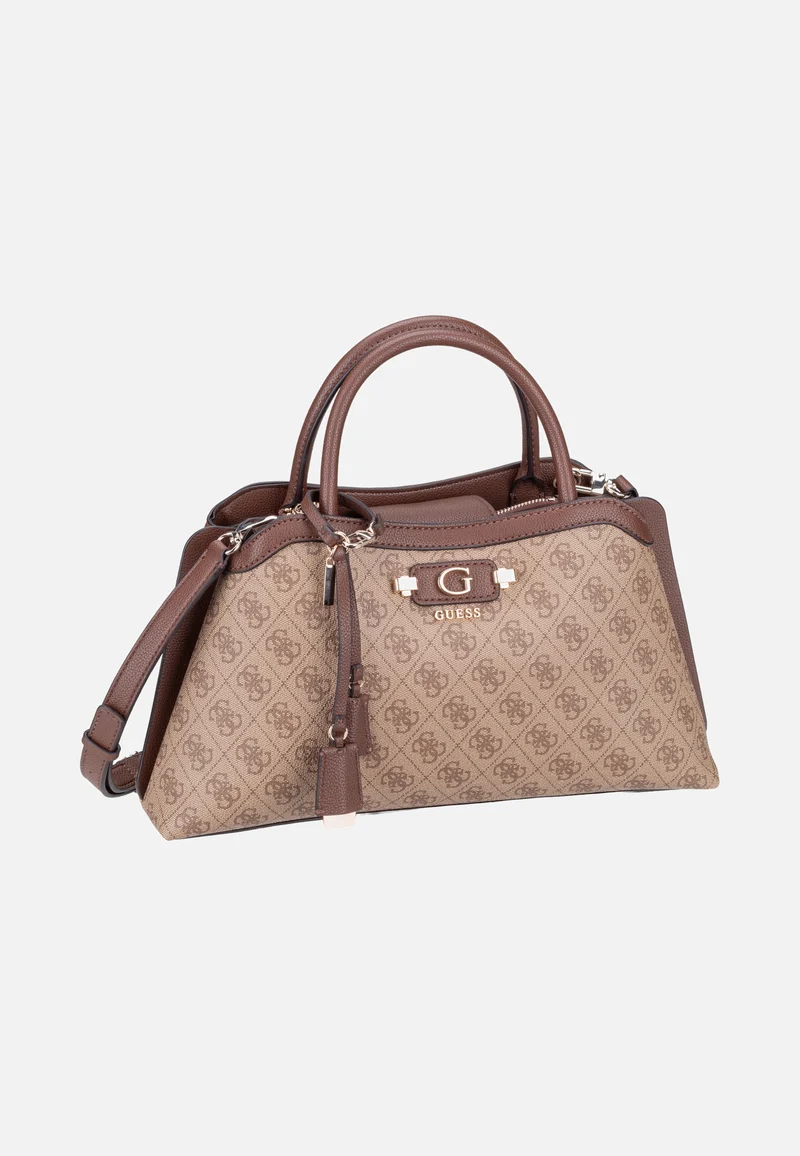 Lindsey Girlfriend 49060 Latte Logo - Satchel