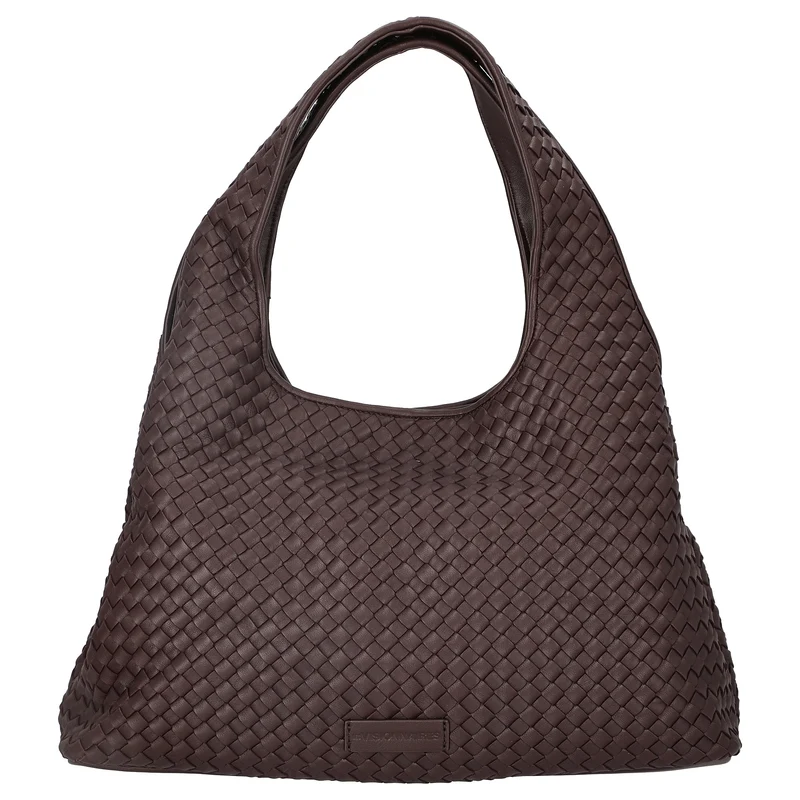 Les Visionnaires Paz Weave Silky - Shopper 45 cm (aubergine)