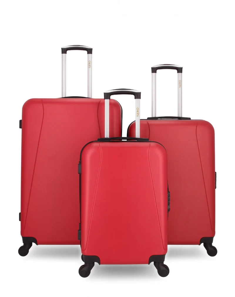 HERO – 3er-Pack: Großer Koffer, mittelgroßer Koffer und Handgepäck LANZAROTE