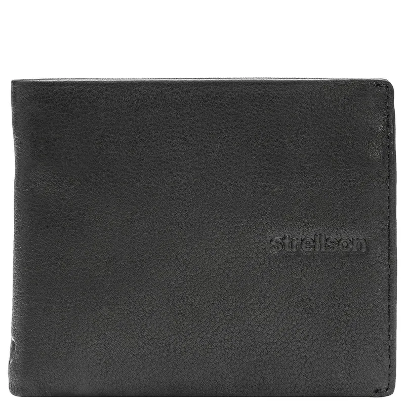 Strellson Carter - Geldbörse 8cc 10 cm RFID (black)