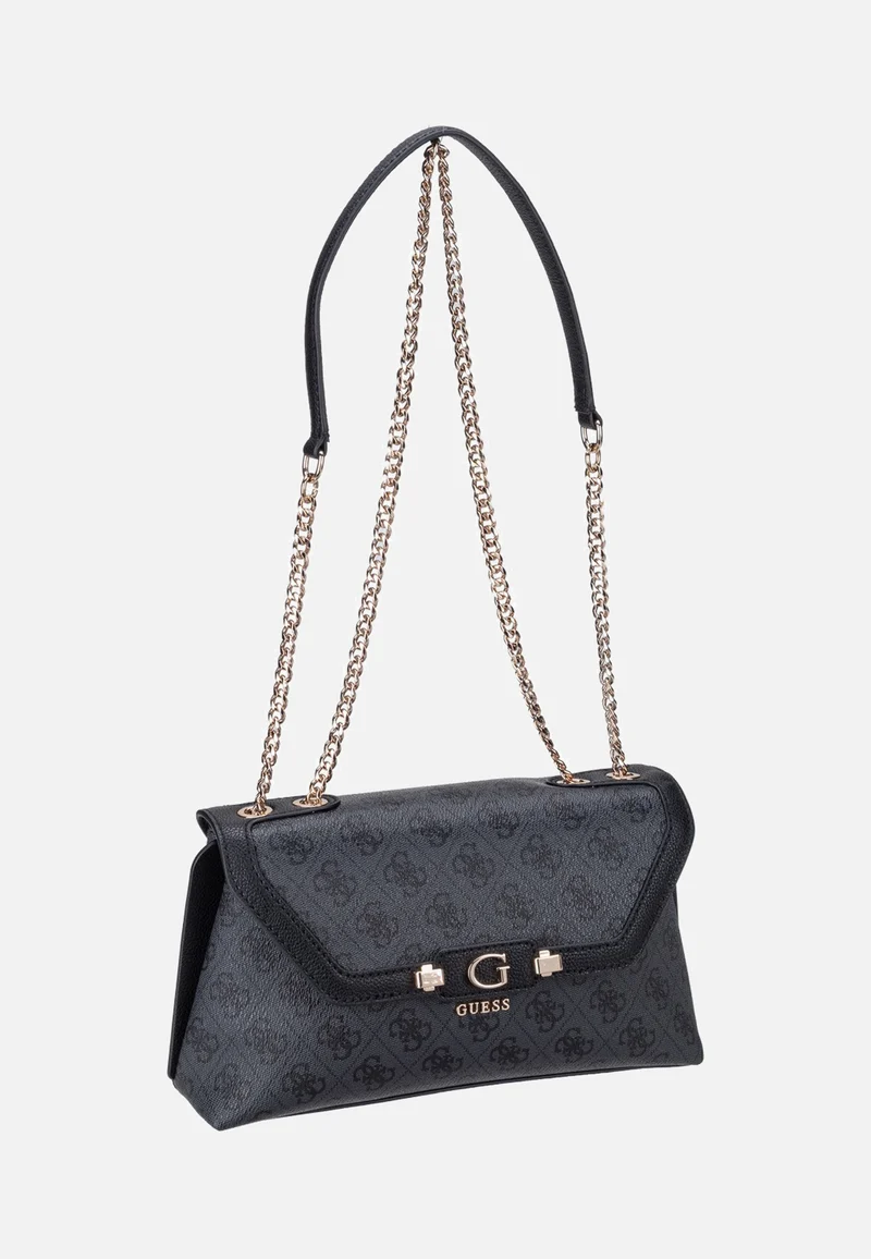 Lindsey Convertible Flap 49210 Coal Logo - Crossbody Bag
