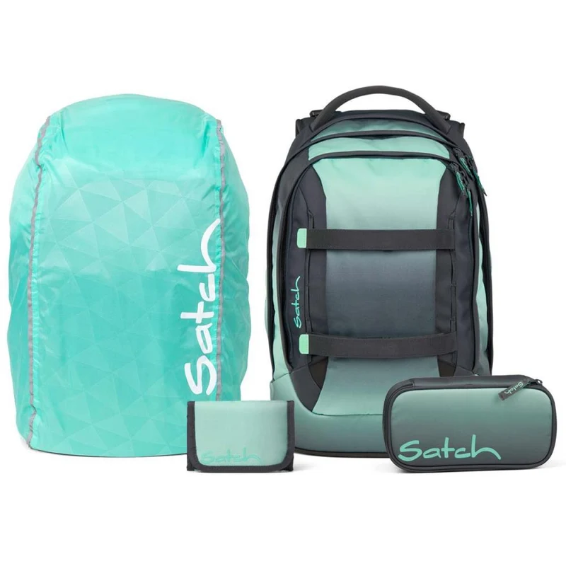 Satch Pack Gradient Mint Streetwalk Edition Schulrucksack Set 4tlg.