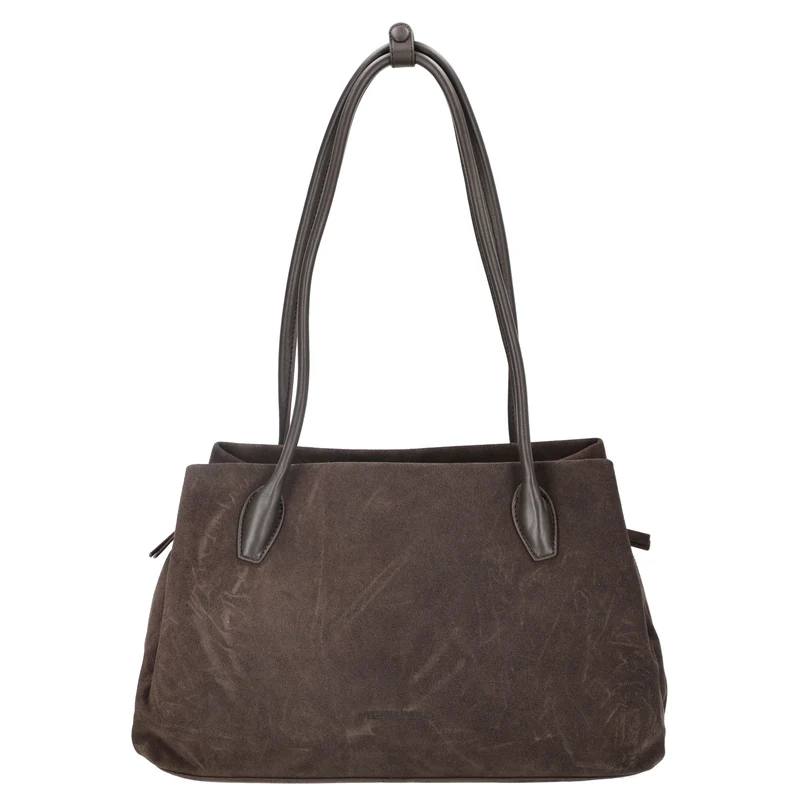 Les Visionnaires Sophie Grande Cozy Scarf - Schultertasche 42 cm (dark brown)