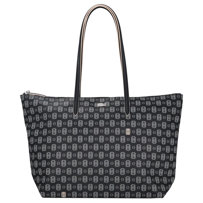 Lacoste Shopping Bag - Shopper L 15" 34 cm (marine sombre farine)