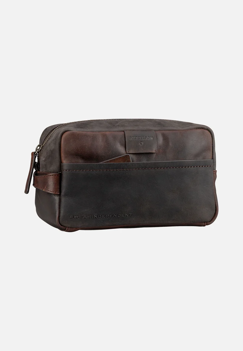 Brick Lane Dick Washbag SHZ Dark Brown - Kulturbeutel