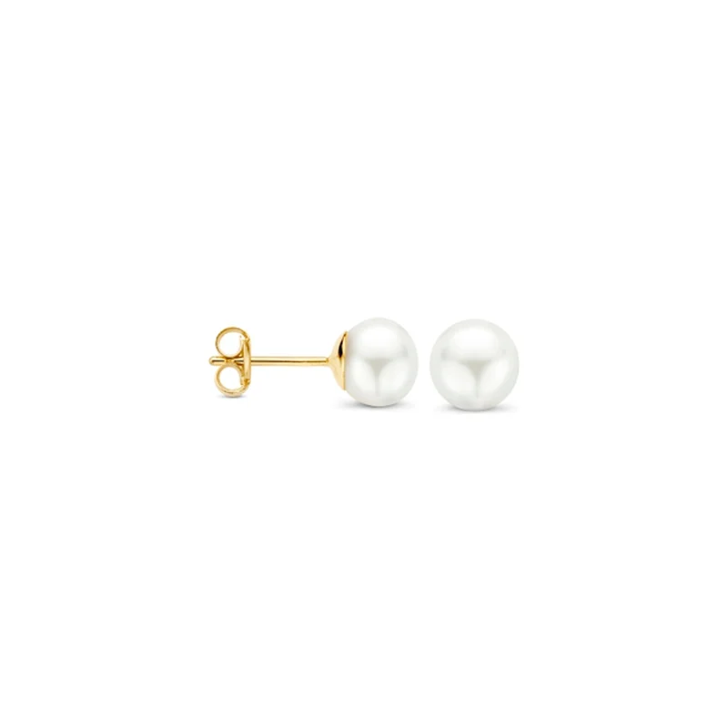 Blush damen Ohrknöpfe Gold 7137YPW