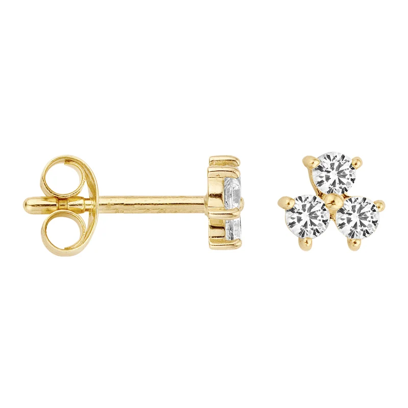 Blush damen Ohrknöpfe Gold 7197YZI