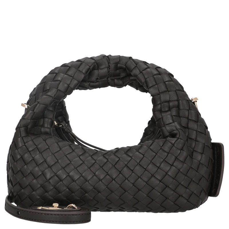 Les Visionnaires Greta Micro Weave Silky - Henkeltasche 20 cm (cafe)
