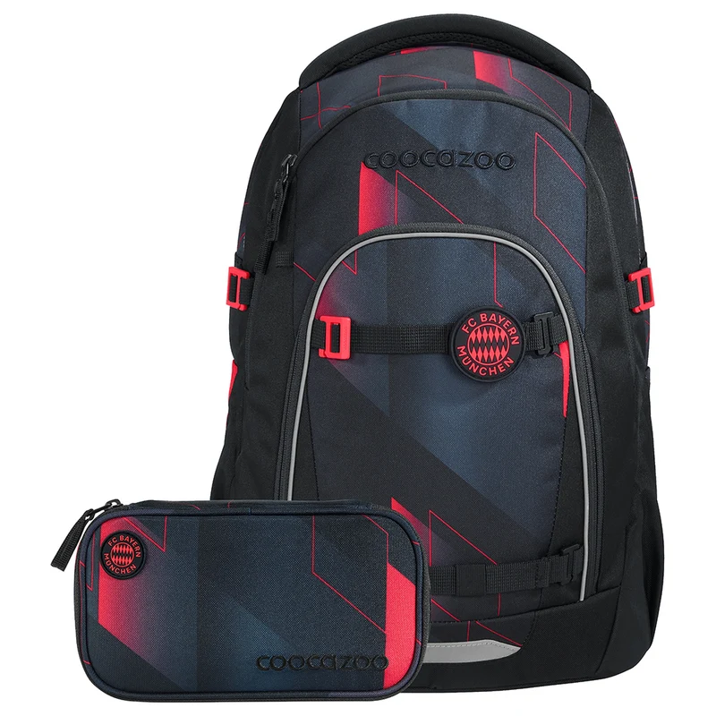 Coocazoo Mate - Schulrucksack-Set 2tlg. FC Bayern Stern des Südens "Limited Edition" 44 cm (FCB)