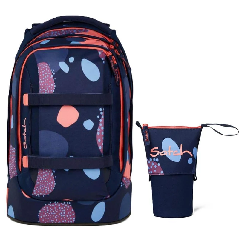 Satch Pack Coral Reef Schulrucksack Set 2tlg.
