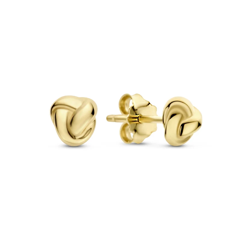 Beloro Jewels Della Spiga damen Ohrknöpfe 375 Gold BO360034