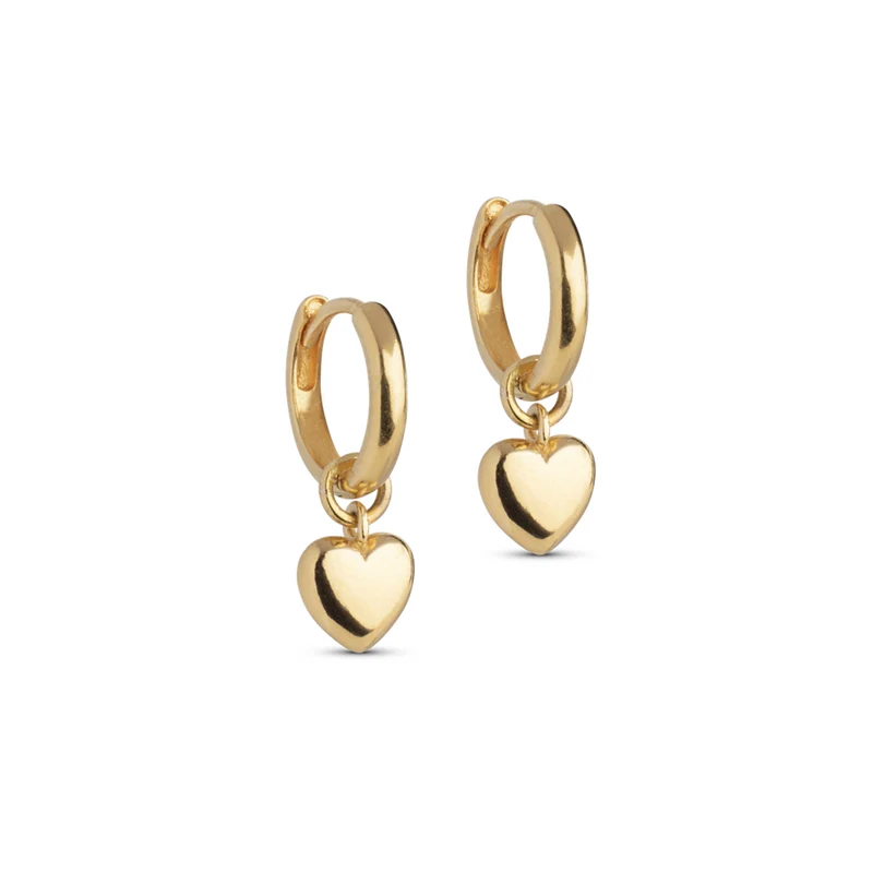 ENAMEL Copenhagen Amore Gold Plated Recycled 925 Sterling Silver Earrings E376G-GP