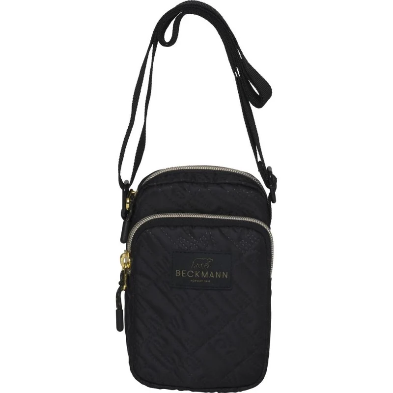 Beckmann Sport Crossbody Black Gold Umhängetasche