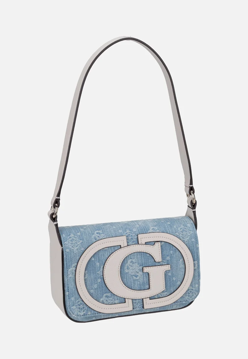 Ruby Flap 40190 Denim Logo - Schultertasche