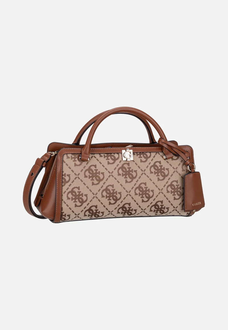 Audrey Logo Small Girlfriend 55060 Latte Logo - Henkeltasche