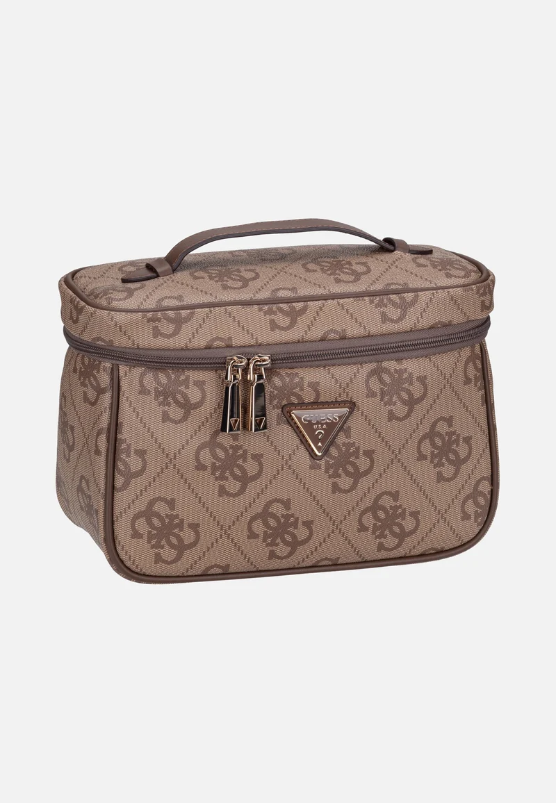 Berta Train 88039 Latte Logo/Brown - Kulturbeutel