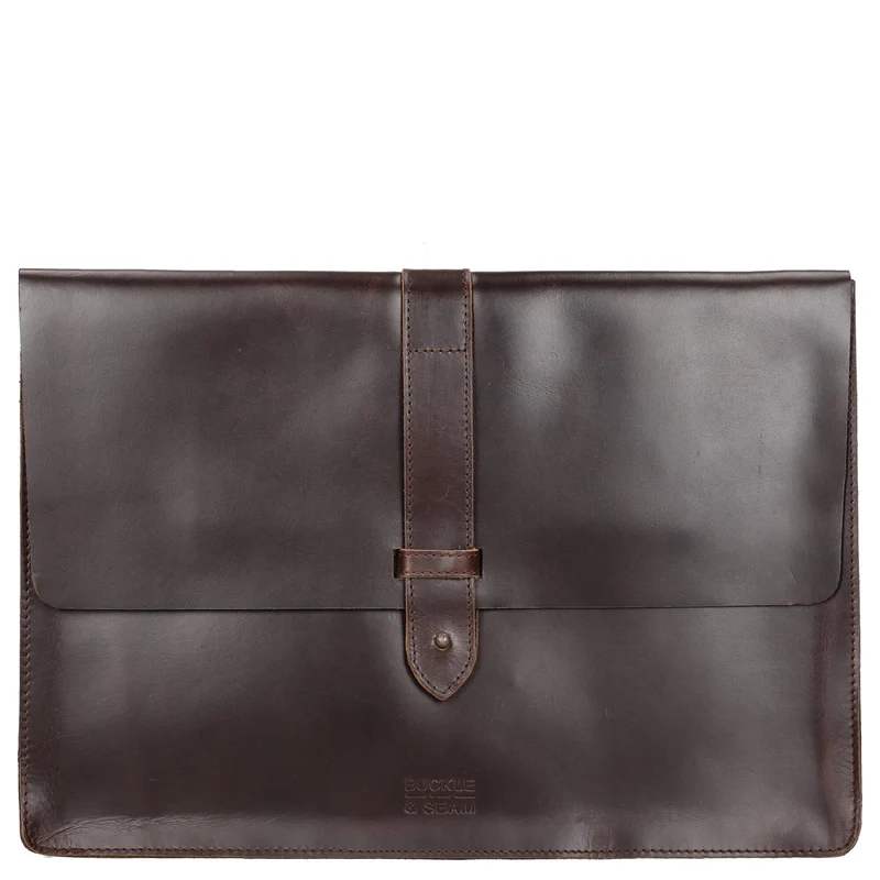 Buckle & Seam Aspen - Laptophülle 13" 32 cm (brown)