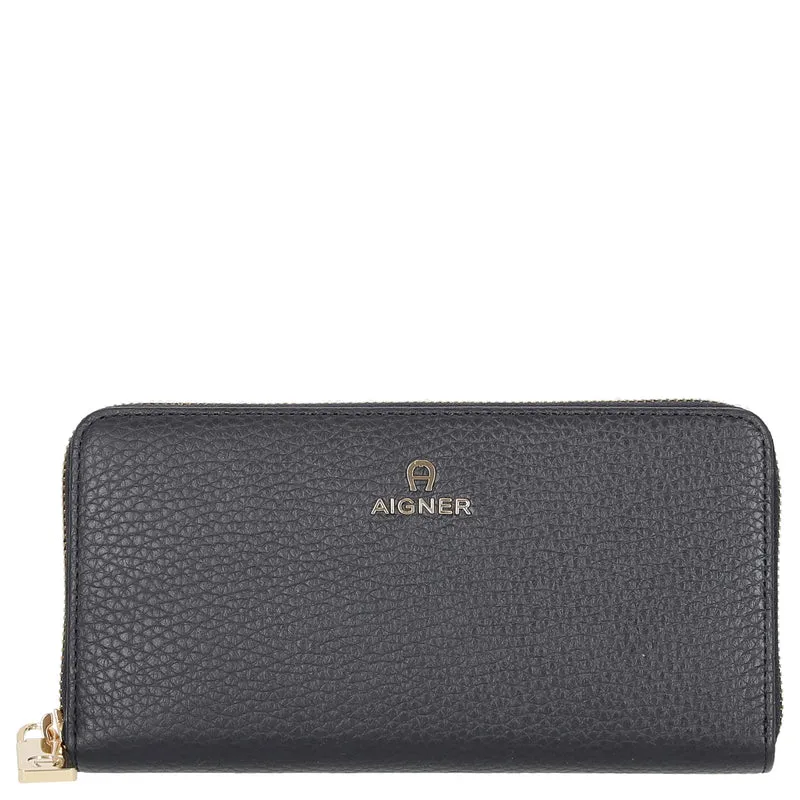 Aigner Ivy - Geldbörse Zip 19 cm L (ink)
