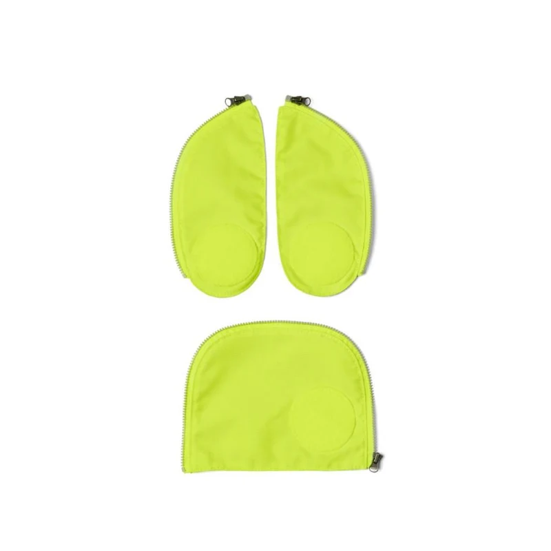 Ergobag Sicherheitsset Gelb Fluoreszierende Zip-Flächen 3tlg.