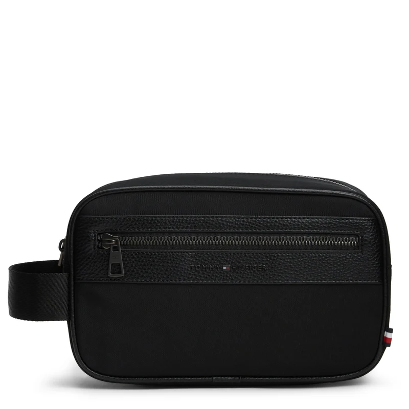 Tommy Hilfiger Repreve Washbag - Kulturbeutel 23 cm (black)