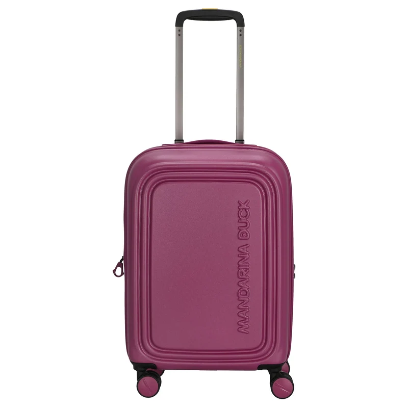 Mandarina Duck Logoduck+ - 4-Rollen-Kabinentrolley 55 cm S erw. (digital pink)