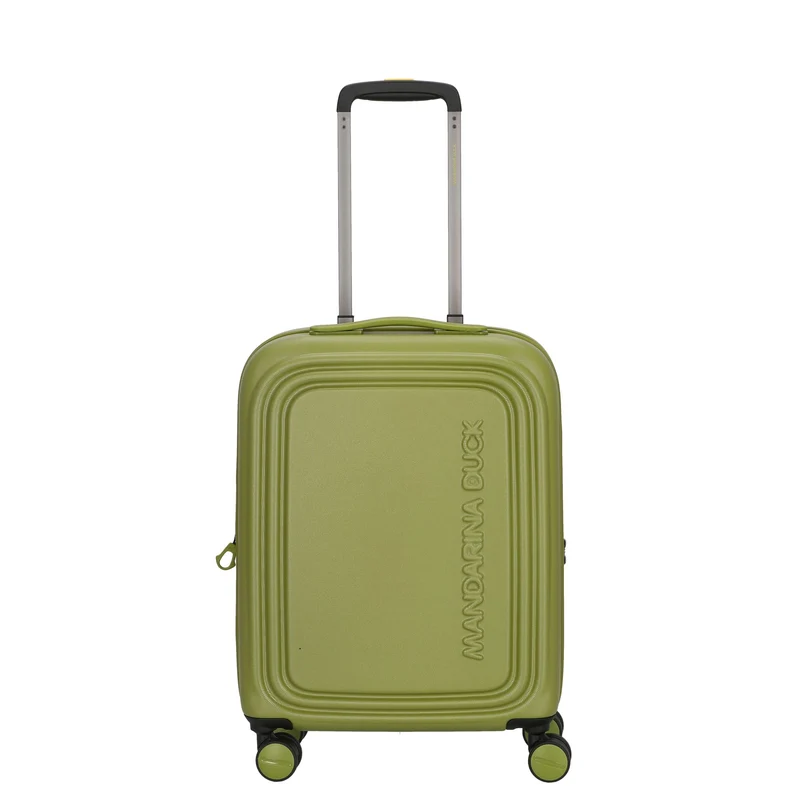 Mandarina Duck Logoduck+ - 4-Rollen-Kabinentrolley 52 cm erw. (winter olive)