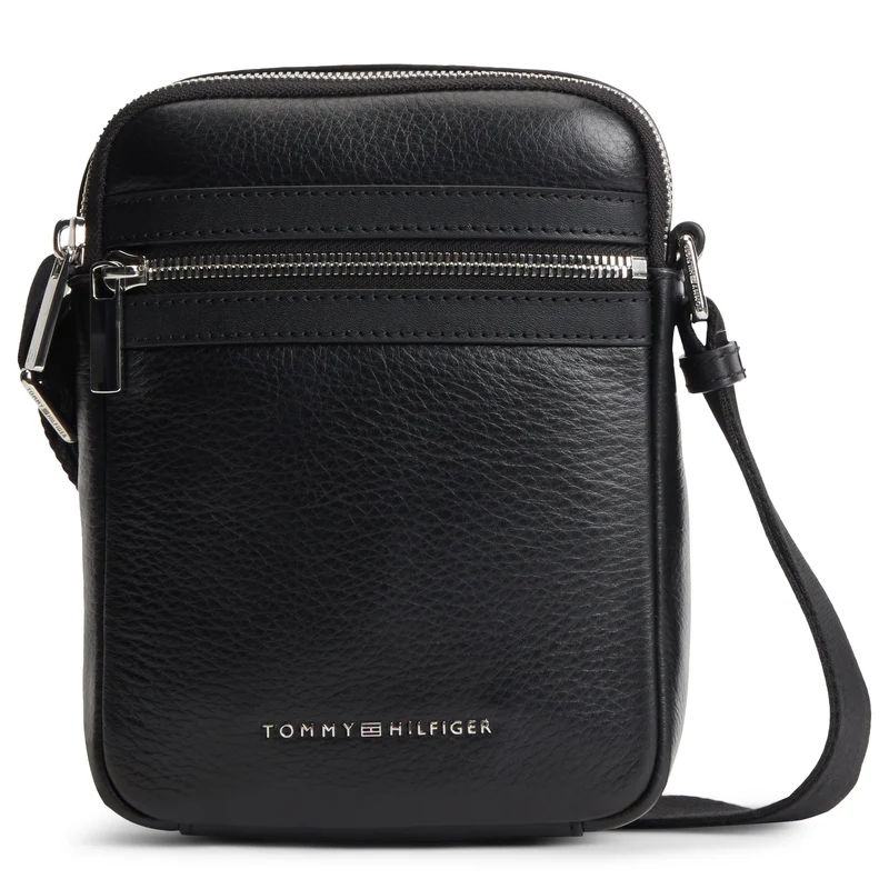 Tommy Hilfiger Bus Mini Reporter - Umhängetasche 19.5 cm (black)