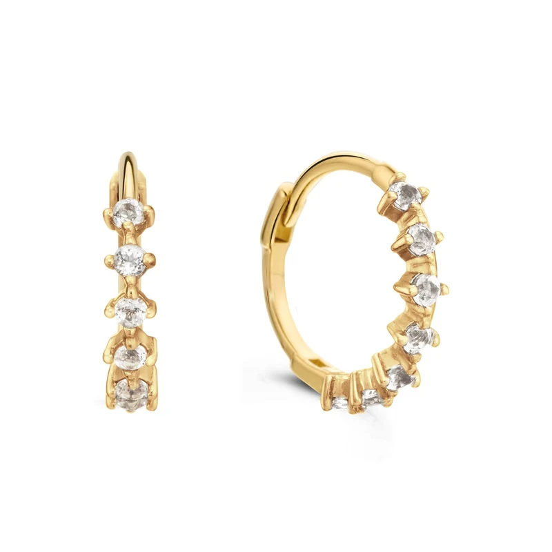 Jackie Gold damen Creolen 585 Gold JKE24.440