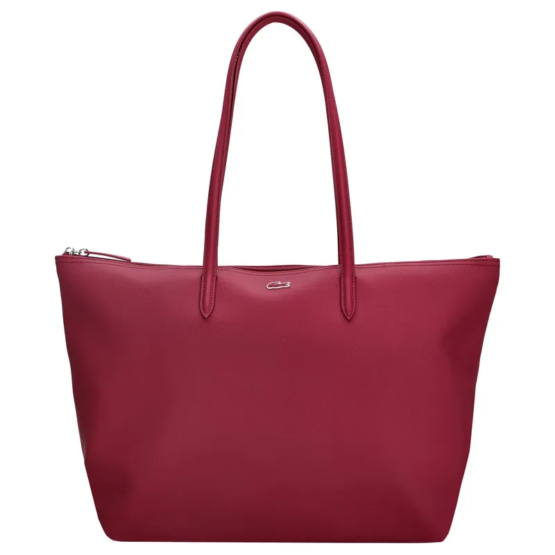 Lacoste L. 12.12 Concept - Shopper L 34 cm (rubine)