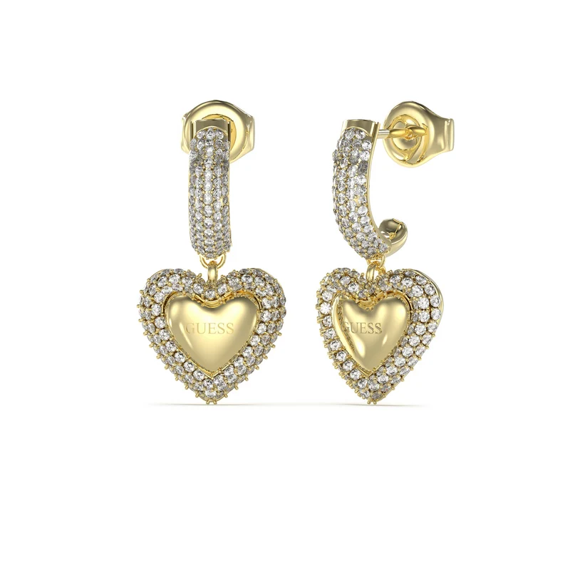 Guess Beloved Goldene Ohrringe JUBE05021JWYGT-U