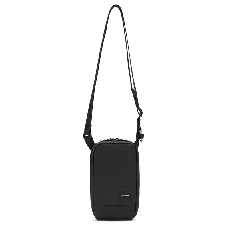 pacsafe RFIDsafe Tech Crossbody - Umhängetasche 22 cm (jet black)
