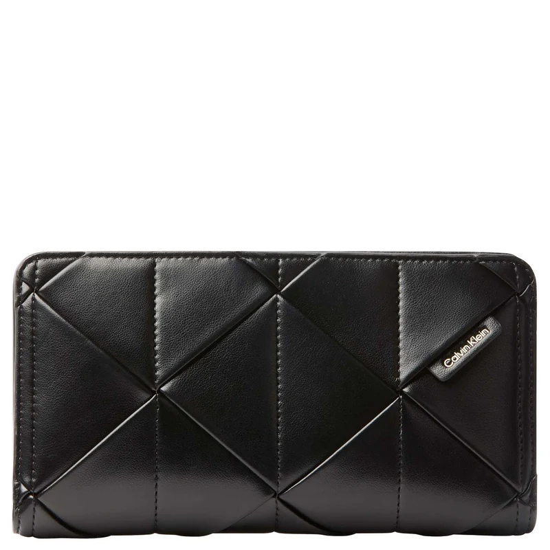 Calvin Klein Woven - Geldbörse 8cc (black)